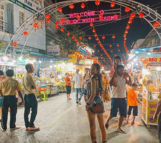 Chợ đêm Phú Quốc, Khu 1, Phú Quốc